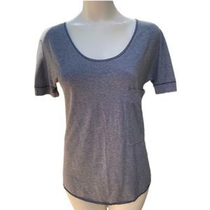 LuluLemon thin striped T-shirt